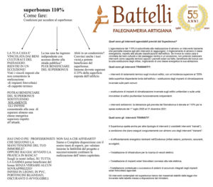 Superbonus 110 infografica